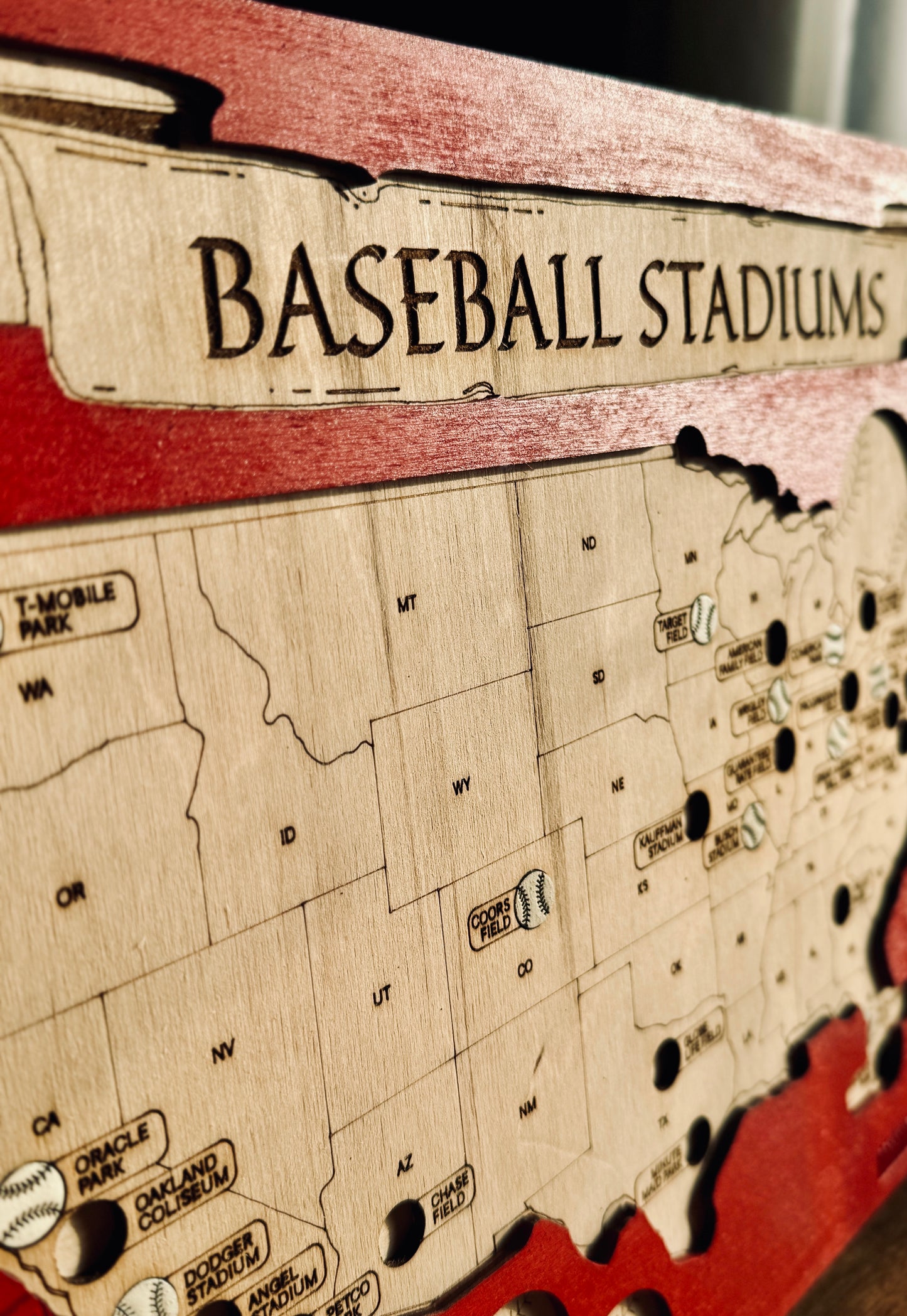 Stadiums tracking map
