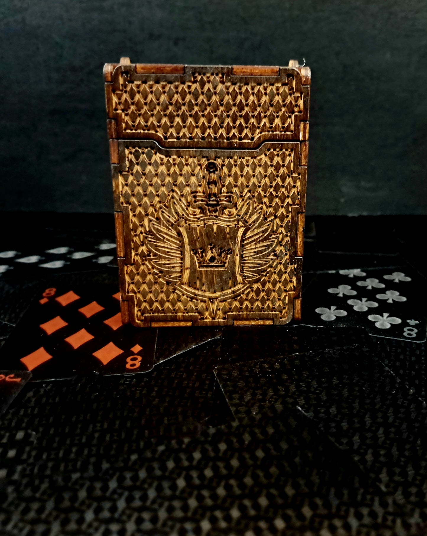 Fenrir Woodworks Deck of Cards Box