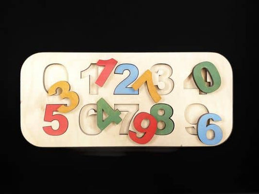 Fenrir Woodworks Color and Number Puzzle